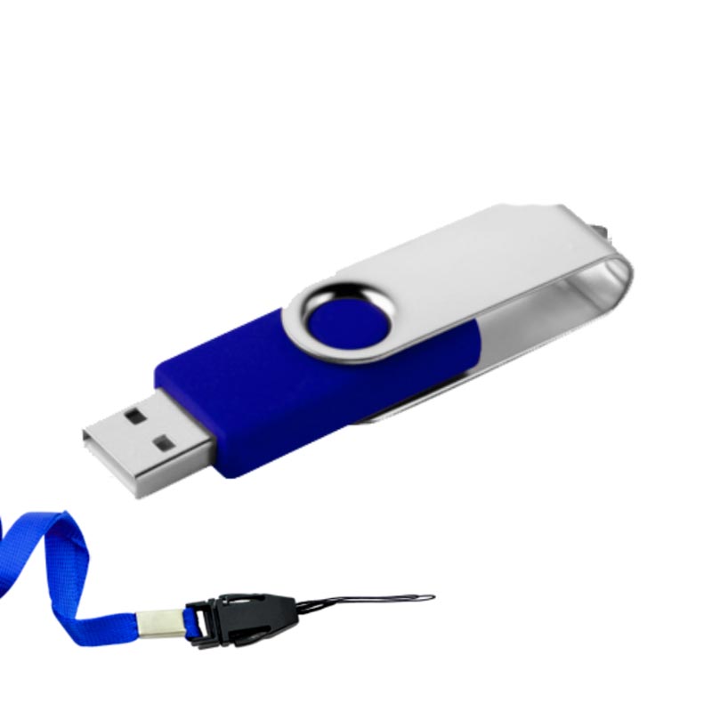 USB029, USB GIRATORIA LONDON 16GB. Memoria USB con Clip de Metal Giratoria. Carcasa de UTS2 está hecha de Plástico Duradero. Tipo de conector USB-A. Conectividad USB 2.0. Compatible con Windows, MacOS y Linux. Capacidad de 16 GB.