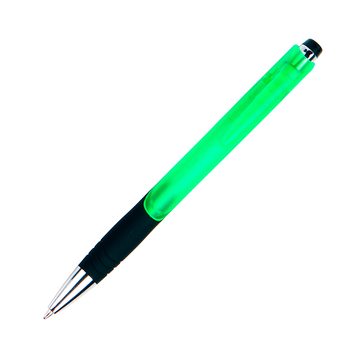BL-027, Boligrafo con tinta negra, colores: rojo, morado, gris, naranja, verde y azul