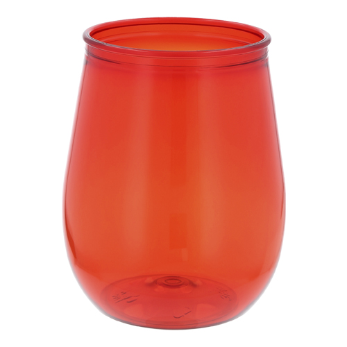 T-133, Vaso plástico de color. Cap. 350 ml.